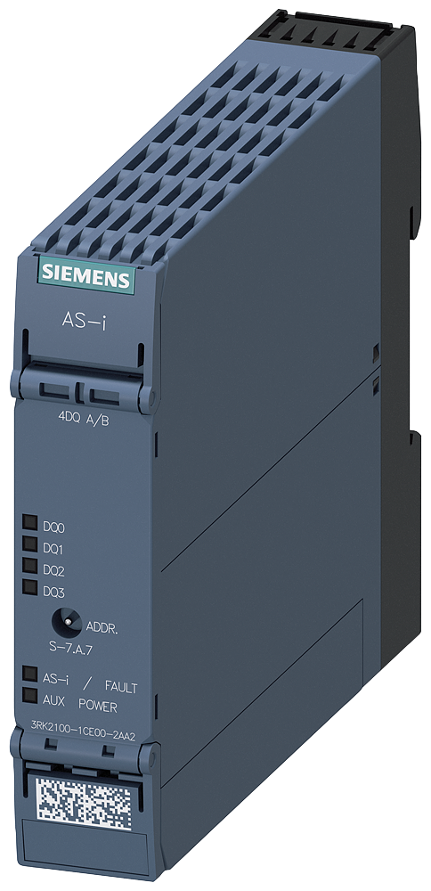 Siemens 3RK21001CE002AA2 AS-I SlimLine Compact Digital Output Module, 4 Outputs