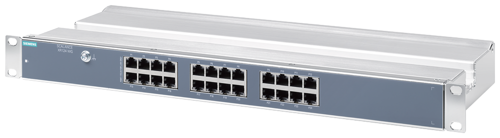 Siemens SCALANCE XR124WG 6GK51240BA003AR3 Unmanaged Ethernet Switch, (24) RJ45 Port, PRP Protocol
