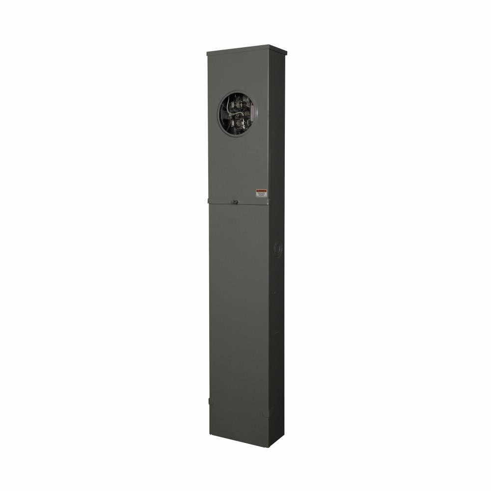 EATON 1009845CH Lever Bypass Meter Pedestal, 600 VAC, 200 A, 3 Phase