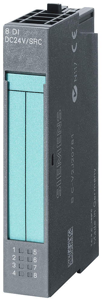 Siemens 6AG11314BF507AA0 Digital I/O Module, 8 Inputs
