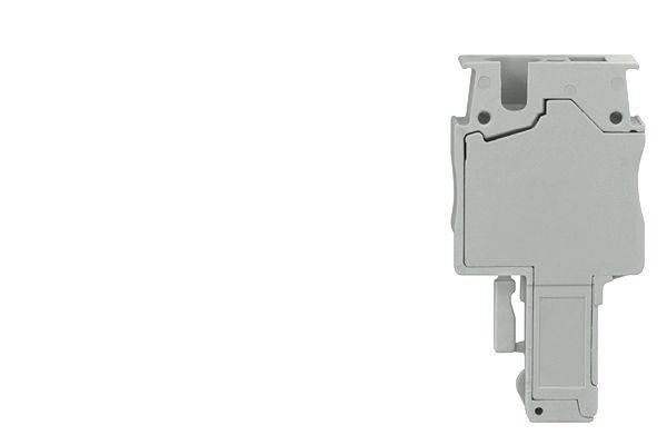 Siemens 8WH90401MB00 Non-Bridgeable Plug-In Coupling With 0.08 to 4 sq-mm Spring Loaded Connection, 800 VAC, 32 A, Right Construction, DIN Rail Mount