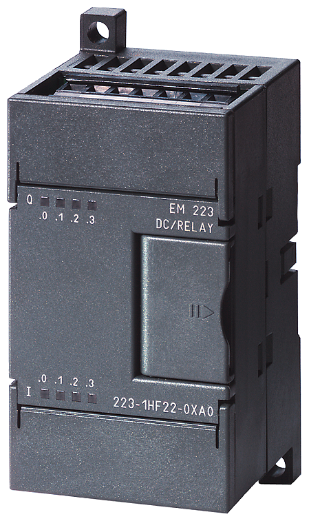 Siemens 6ES72231BF220XA0 S7-200 EM 223 Digital Input/Output Module, 4 Inputs, 4 Outputs, 40 mA Input Signal Range