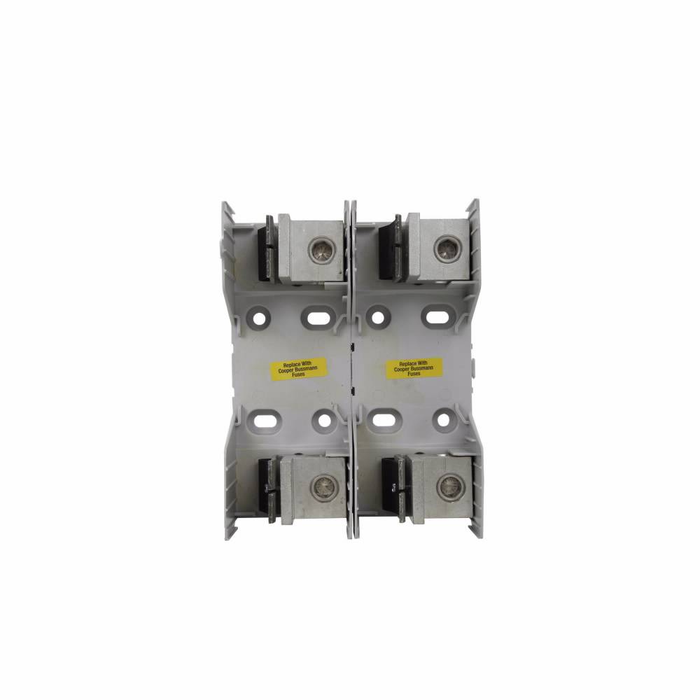 Edison HM25400-2CR Knife-Blade Modular Fuse Block, 250 V, 400 A, 600 kcmil, 4 AWG to 500 kcmil, (2) 4 to 3/0 Cu AWG, (2) 4 to 3/0 AWG Al Solid Wire, 2 Poles