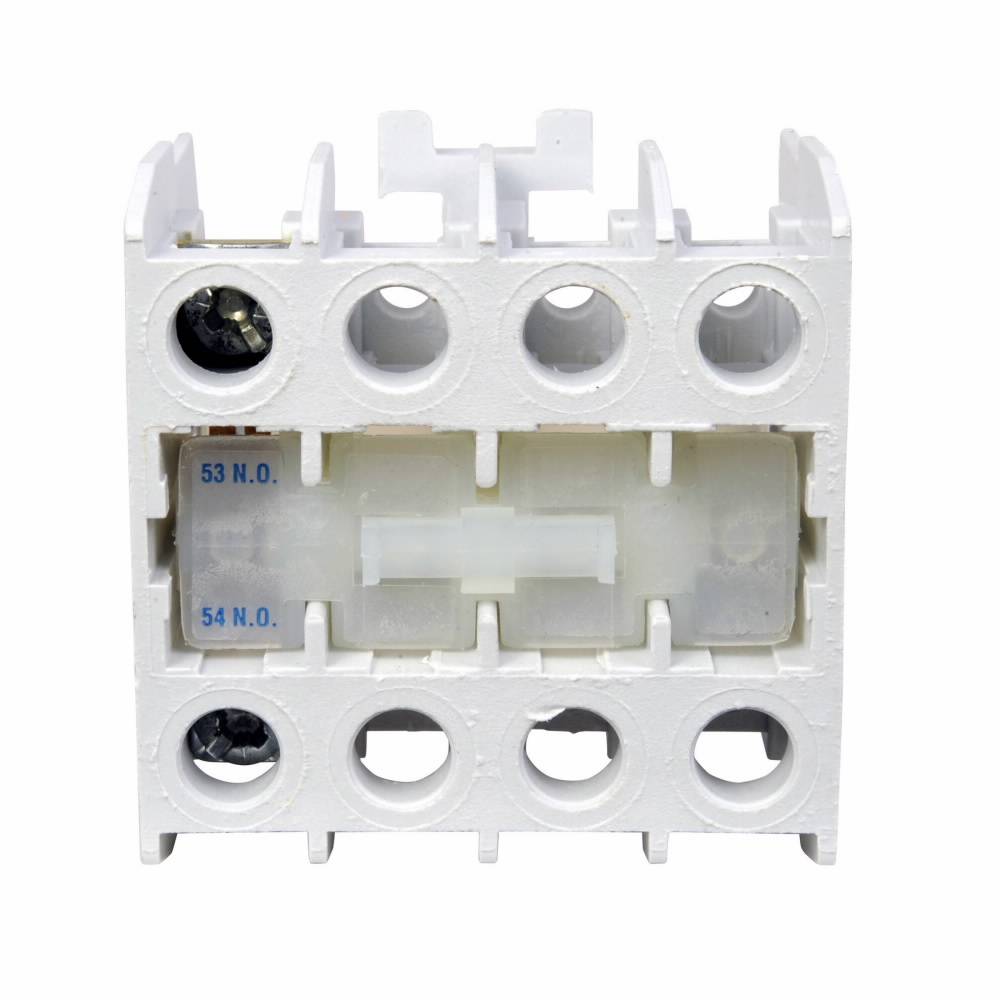EATON C320KGT11 Heavy Duty Auxiliary Contact Kit, 600 VAC, 10 A, 2 Contacts, Silver Cadmium Alloy