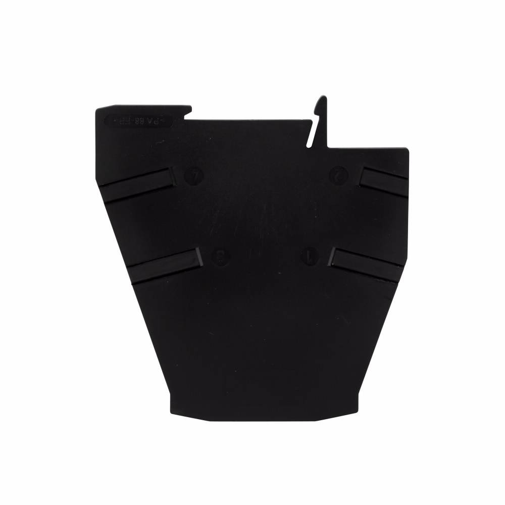 EATON XRAATPBK End Cover, For Use With XR Series Terminal Block Relay, Black