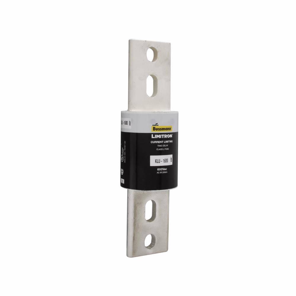 Bussmann Limitron™ KLU-1600 Current Limiting Time Delay Fuse, 1600 A, 600 VAC, 200 kA Interrupt, L Class, Cartridge Body
