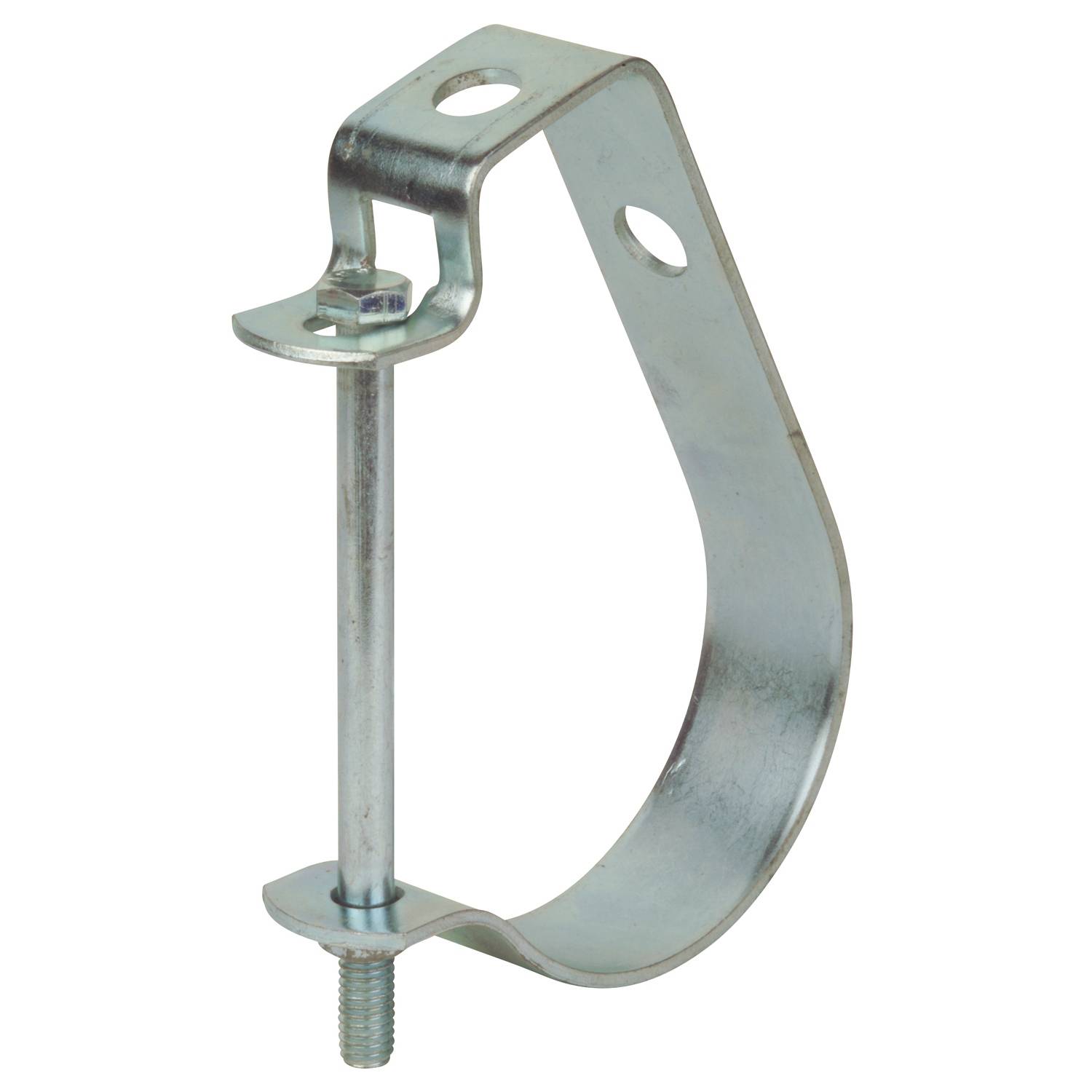 Superstrut® C711-3 C711 Lay-In J-Pipe Hanger, 3 in Pipe, 1/2 in Rod, 500 lb Load, Steel, GoldGalv®
