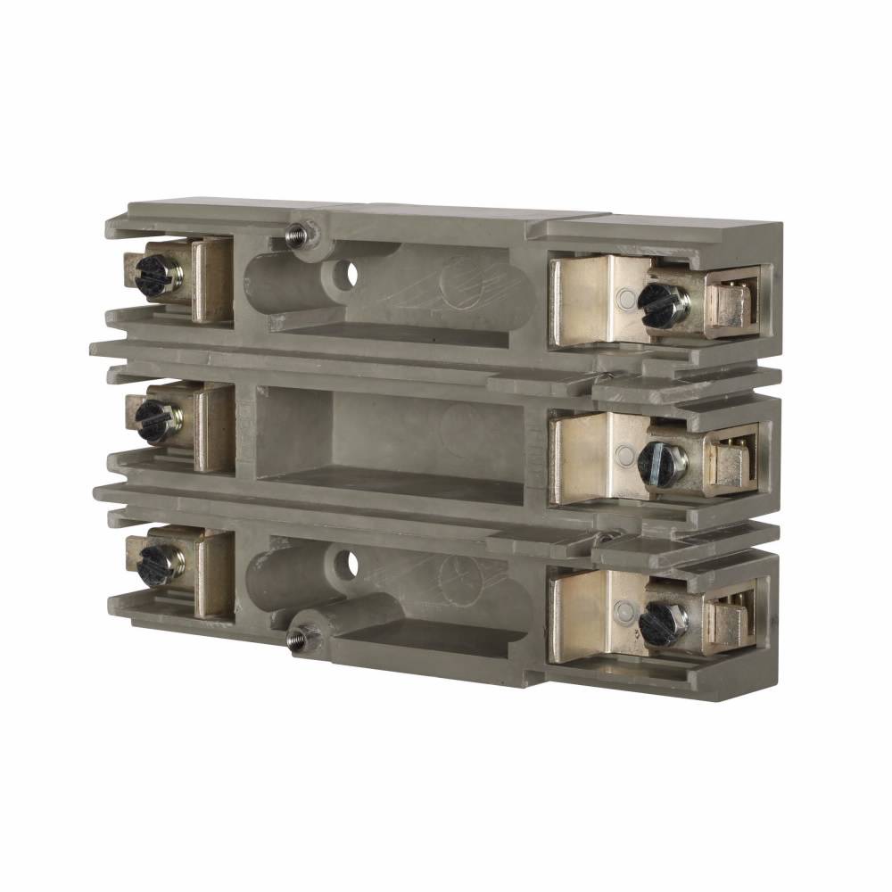 EATON 315C364G03 Single Base Panelboard Mount With LED Indicating Light, For Use With AQB-A101/A103 and NQB-A101/A103 Breaker, 3-Pole, 500 VAC, 250 VDC, Front Connection