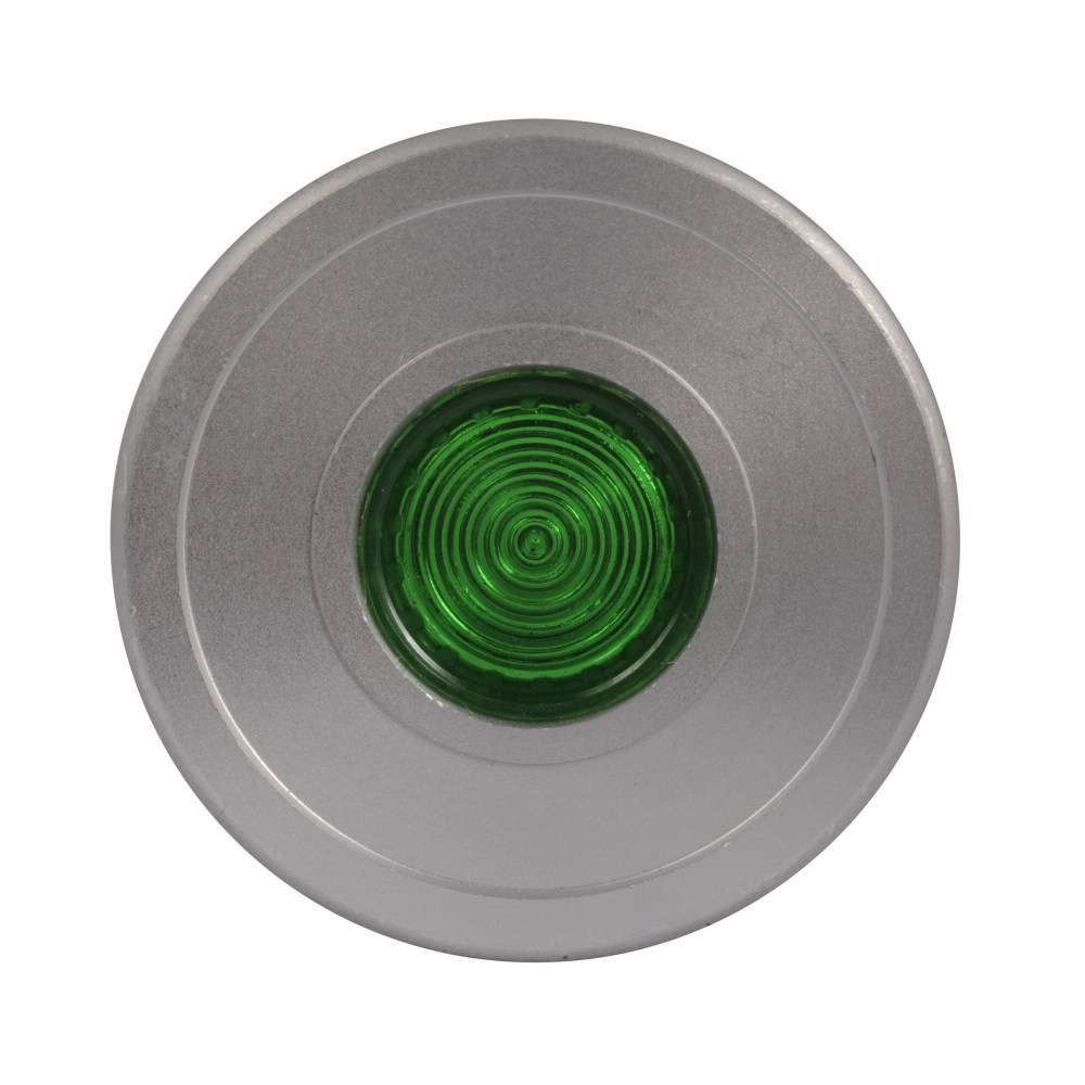 EATON 10250TC66 Blank Heavy Duty Oiltight/Watertight Operator Lens, 1.6 in L x 1.6 in W x 0.5 in H, NEMA 1/2/3/3R/4/4X/12/13/IP65, Round, Aluminum
