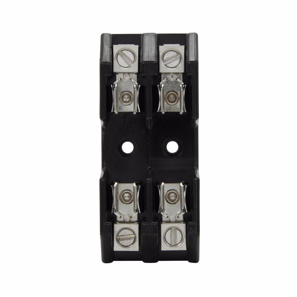 Edison G30060-2CR Open Style Fuse Block, 480 VAC, 35 to 60 A, Class: G, 14 to 2 AWG, 8 to 2 AWG Wire, 2 Poles