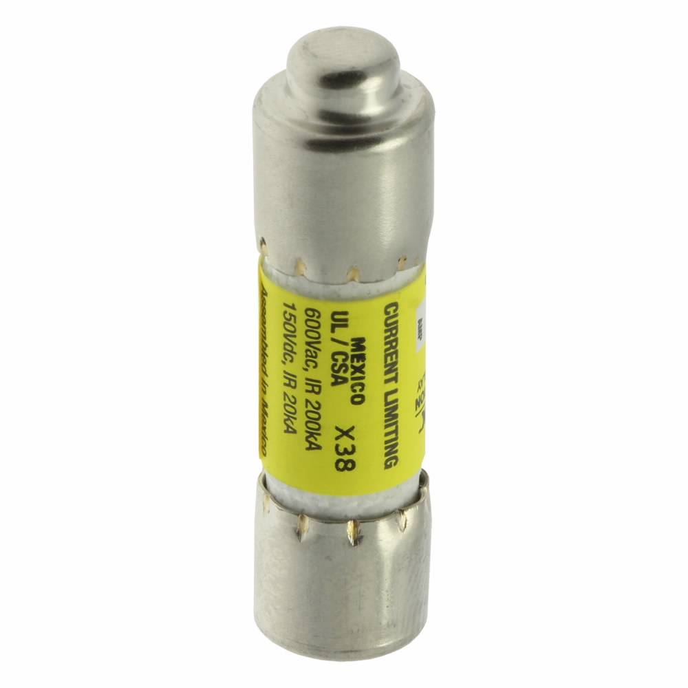 Bussmann Low-Peak™ LP-CC-12 Current Limiting Time Delay Fuse, 12 A, 600 VAC/150 VDC, 20/200 kA Interrupt, CC Class, Cartridge Body