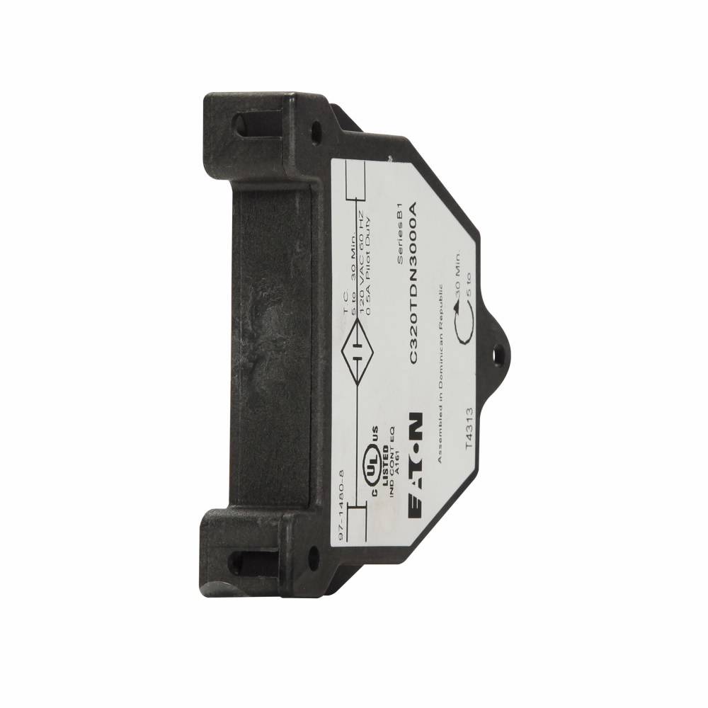 EATON C320TDN3000A Freedom ON Delay Solid-State Timer, 5 to 30 min Setting