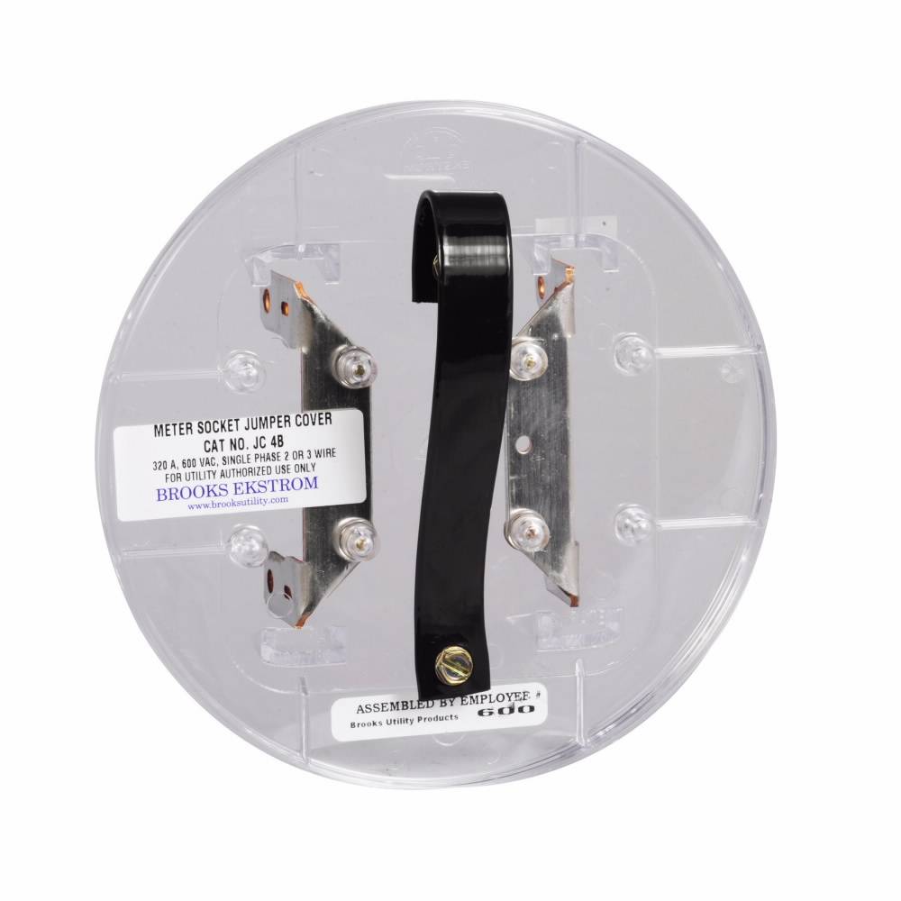 EATON 1MMACP Meter Socket Cover, For Use With Ring/Ringless Meter Socket, 1MP, 1MM and 3MM Modular Metering Stack, Lexan®