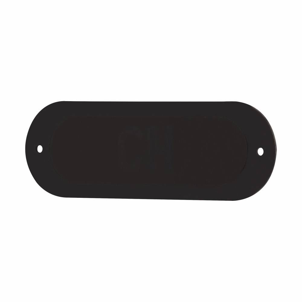 Crouse-Hinds Condulet® GASK1943 Solid Conduit Body Gasket, 1 in Hub, For Use With MARK 9 Rigid Conduit, Neoprene, Black