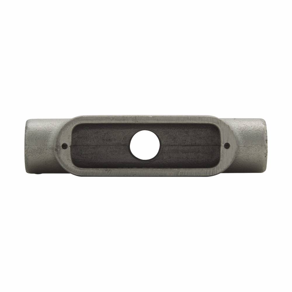 T&B® BlueKote® TB68 Type TB Conduit Body, 2 in Hub, Form 8 Form, 52.8 cu-in Capacity, Iron, Epoxy Powder Coated/Zinc Plated