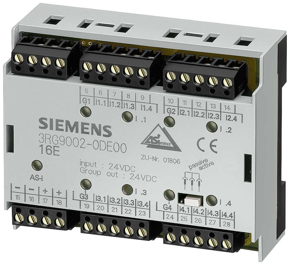 Siemens 3RG9004-0DE00 AS-I Interface Module, 16 Inputs