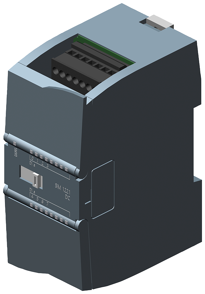 Siemens 6AG12211BF322XB0 Digital I/O Module, 8 Inputs