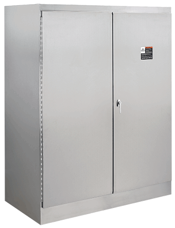 nVent HOFFMAN A604818SSFSD A30S 2-Door Enclosure, 60.06 in L x 48.06 in W x 18.06 in D, NEMA 12/IP55 NEMA Rating, 304 Stainless Steel