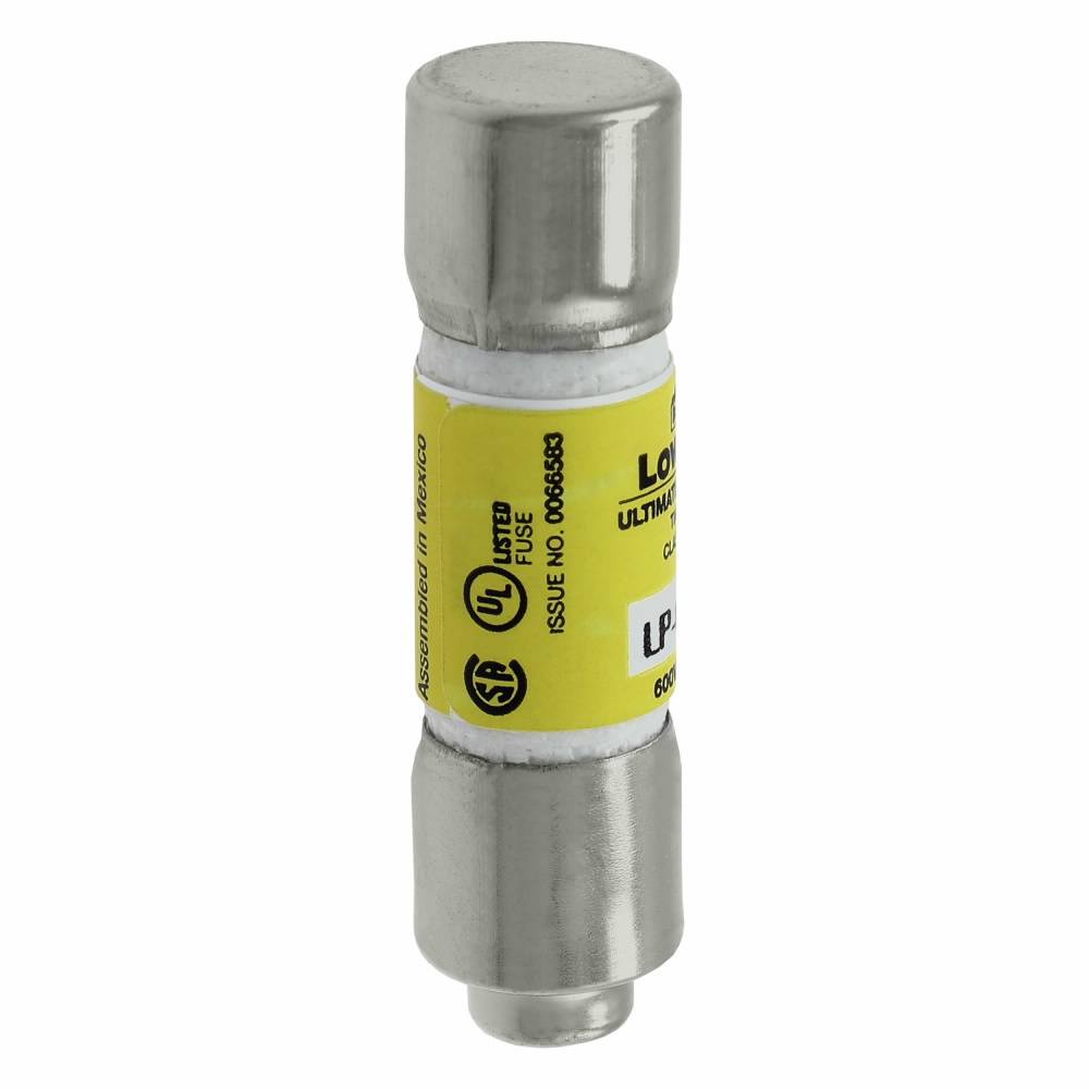 Bussmann Low-Peak™ LP-CC-30 Current Limiting Time Delay Fuse, 30 A, 600 VAC/300 VDC, 20/200 kA Interrupt, CC Class, Cylindrical Body