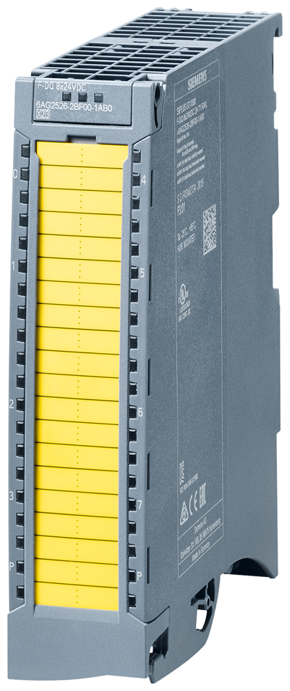 Siemens SIPLUS 6AG25262BF001AB0 S7-1500 Digital Input/Output Module With Conformal Coating, 8 Outputs