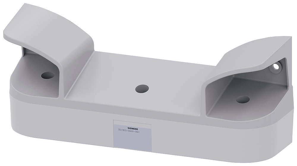 Siemens SIRIUS ACT 3SU18033AA000AA1 2-H& Operated Console, For Use w/ 22 mm Round Pushbutton & Comm& Devices, Screw Terminal Connection, NEMA 1/4X/12K/13/IP66, -25 to 70 deg C Operating, Plastic, Gray