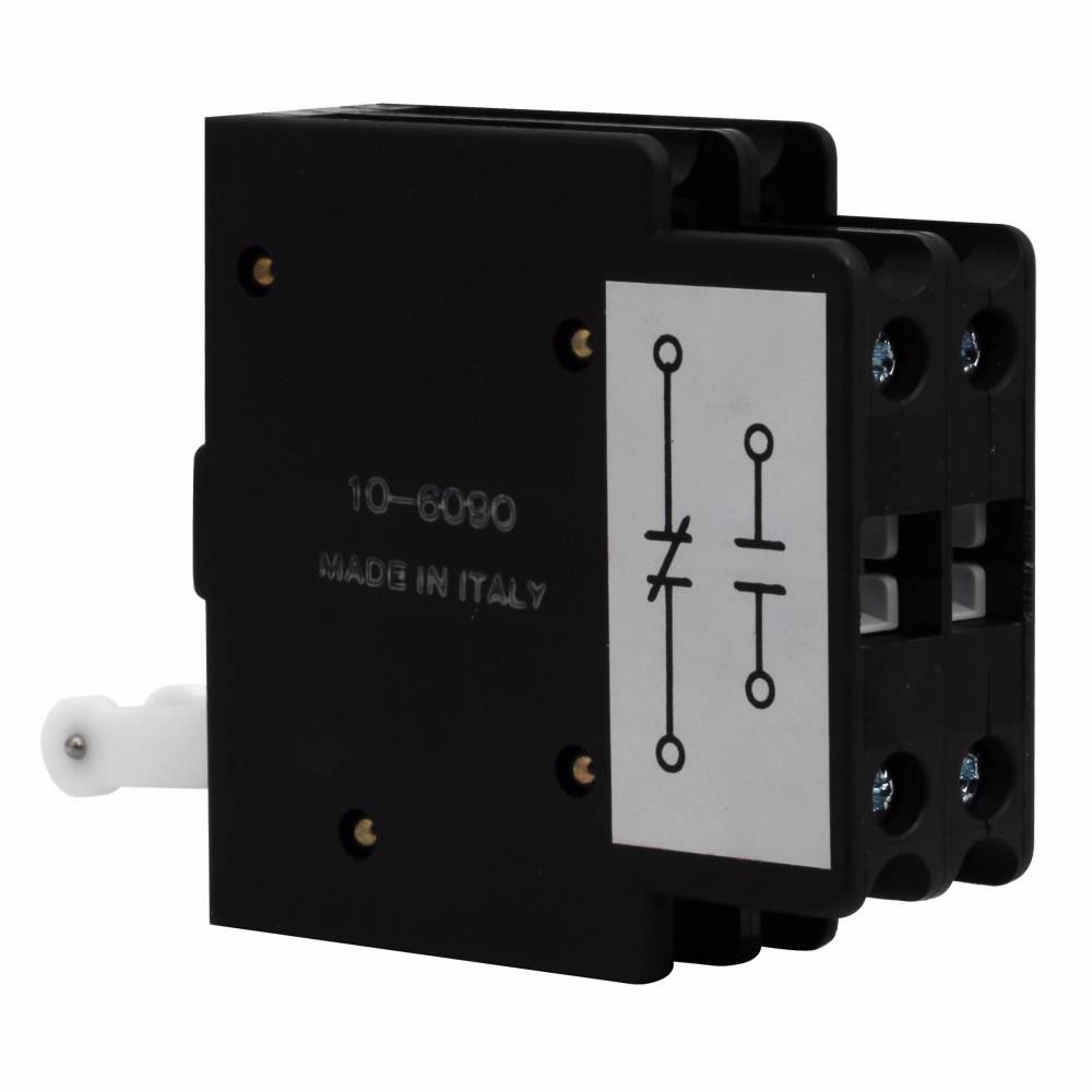 EATON C320KA6 Freedom Auxiliary Contact, 4 Contacts, Silver Cadmium Alloy