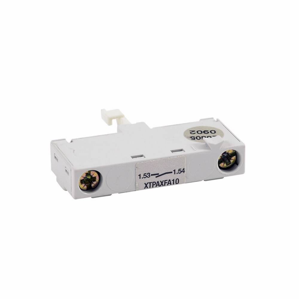 EATON XTPAXFAC10 Auxiliary Contact, 440/250 VAC/VDC, 1 to 2 A, 1 Contact