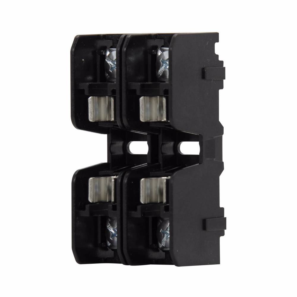 Edison BCM603-2P BC Series Modular Fuse Block With Pressure Plate, 600 VAC/VDC, 30 A, 2 Poles