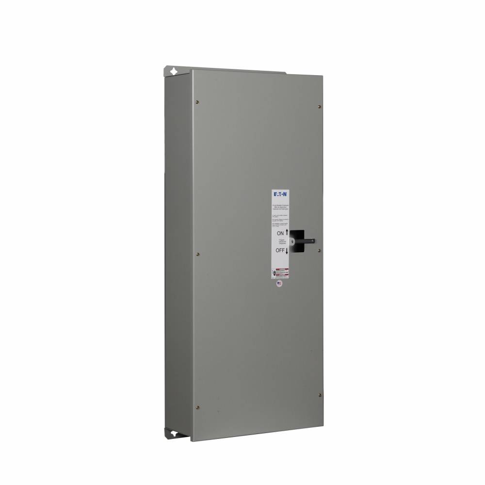 EATON SLG630 G Series Circuit Breaker Enclosure, 9.96 in L x 21.87 in W x 51.06 in H, NEMA 1 NEMA Rating, Stainless Steel