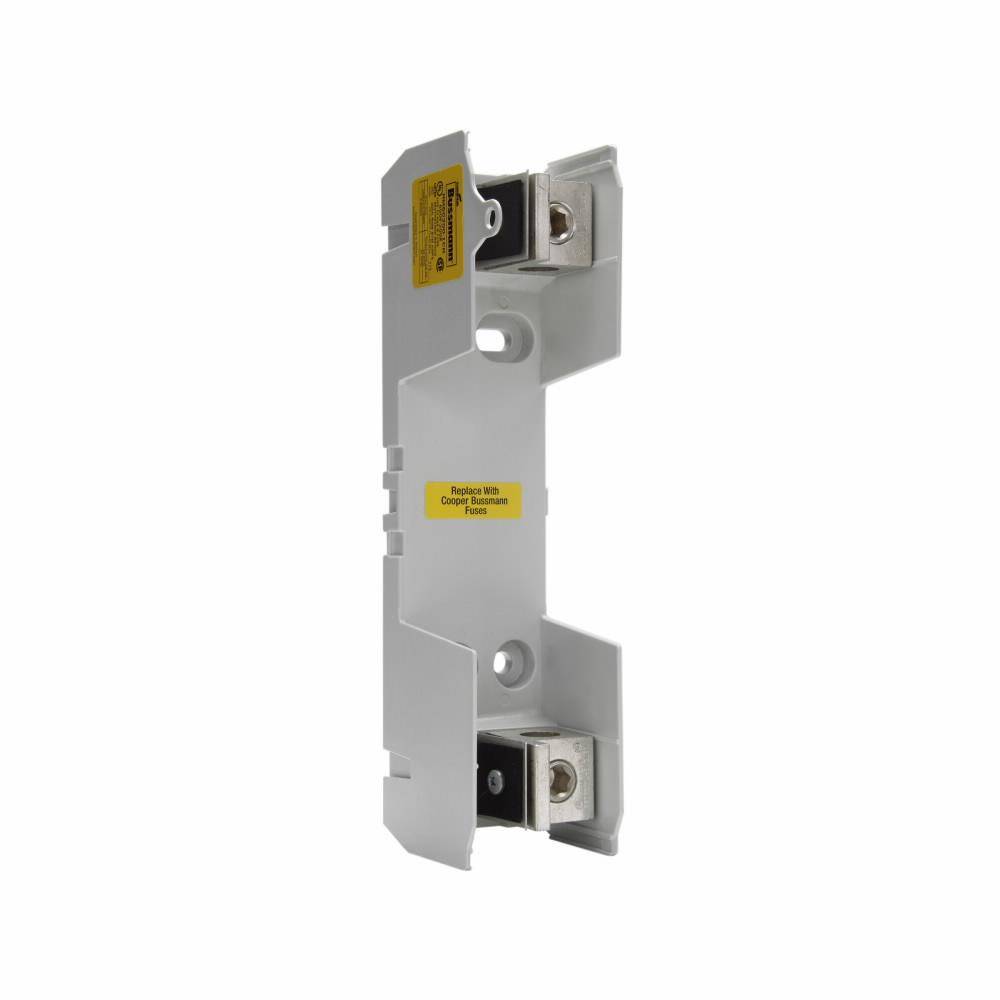 Edison BK/RM60200-1CR Knife-Blade Modular Fuse Block, 600 V, 200 A, 1 AWG to 250 kcmil Solid Wire, 1 Pole
