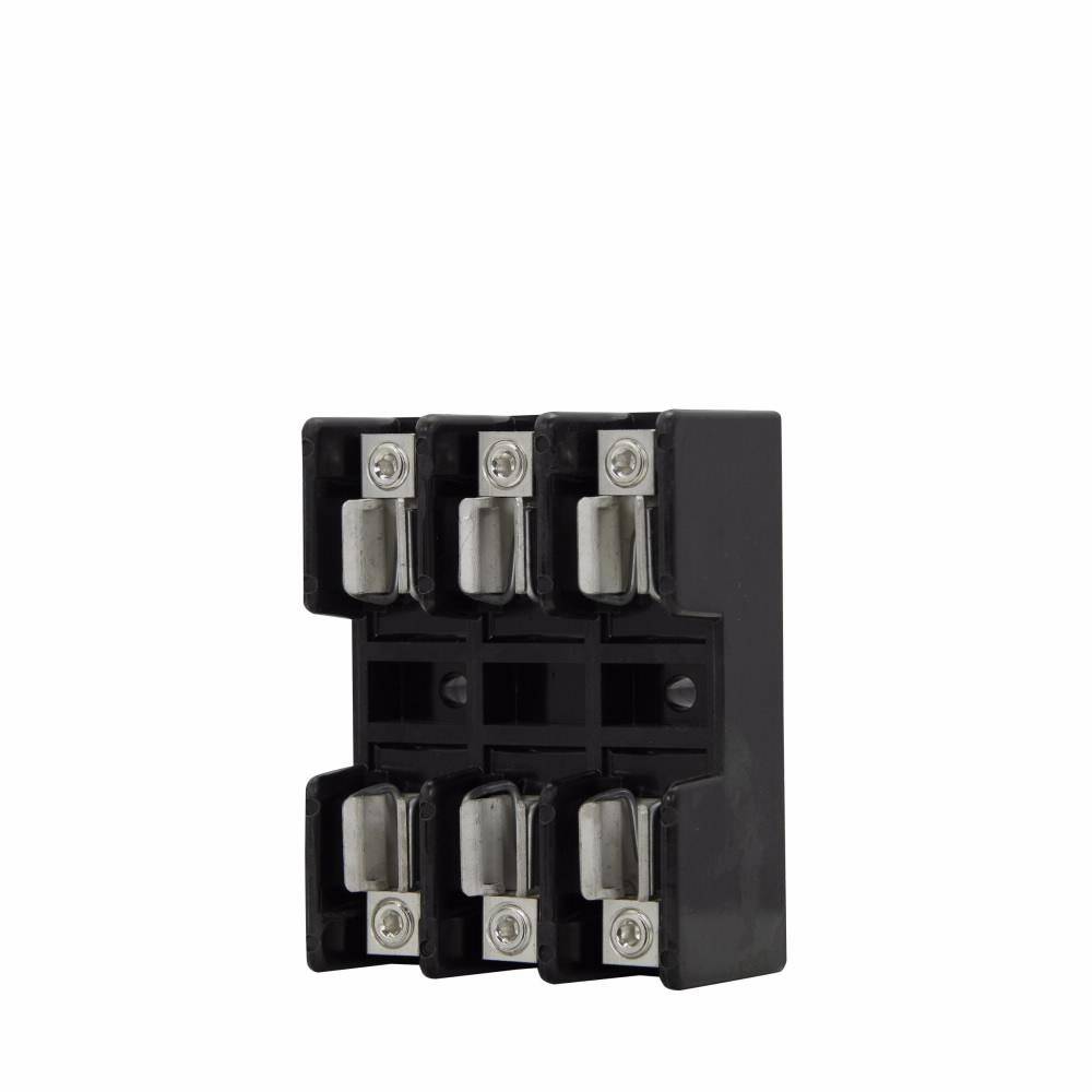 Bussmann G30060-3CRH Open Fuse Block, 480 V, 35 to 60 A, Class: G, 14 to 2 AWG Cu, 8 to 2 AWG Aluminum Wire, 3 Poles