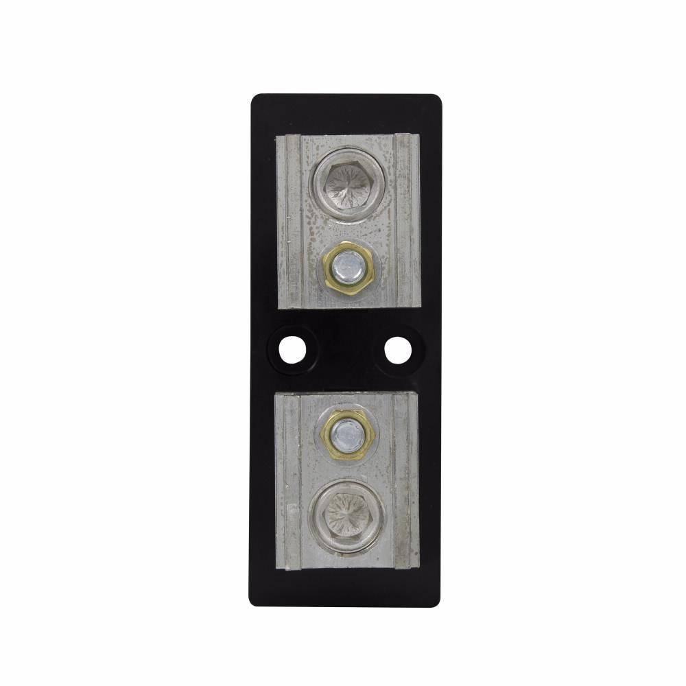 EATON T30400-1C T300 Open Style Fuse Block, 300 VAC/VDC, 201 to 400 A, T Class, 2/0 AWG to 600 kcmil Wire, 1 Pole