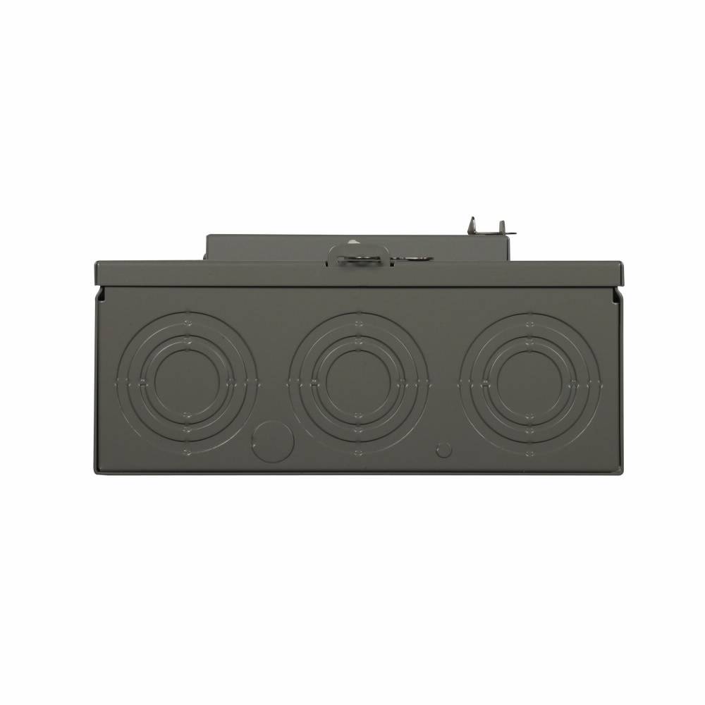 EATON 1009581CH 1-Socket 3-Wire Horn Bypass Meter Socket With Main Breaker, 240 VAC, 200 A, 1 Phase
