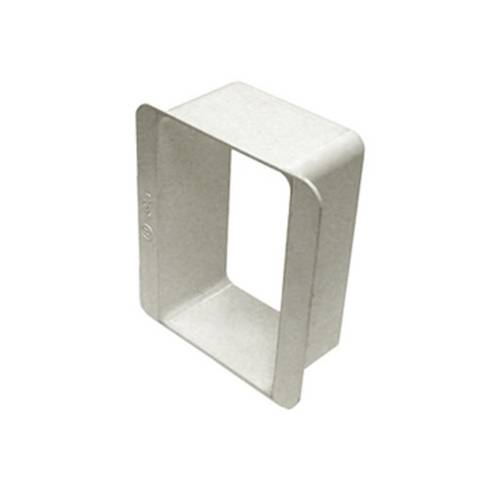 Bridgeport® BXE-100 Duplex Non-Conductive Single Box Extender/Insulator, 1 Gangs, 2-7/8 in L x 1-7/8 in W x 1-1/8 in D, PVC