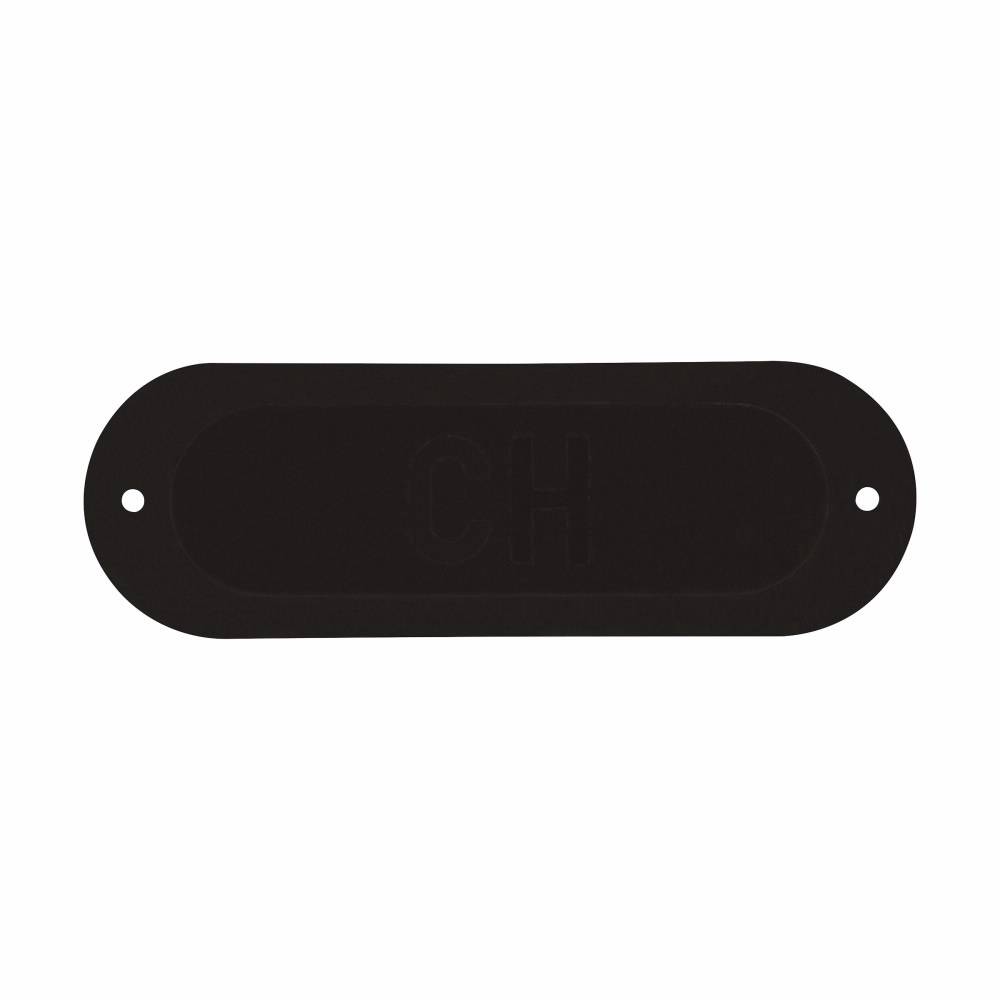 Crouse-Hinds Condulet® GASK1943 Solid Conduit Body Gasket, 1 in Hub, For Use With MARK 9 Rigid Conduit, Neoprene, Black