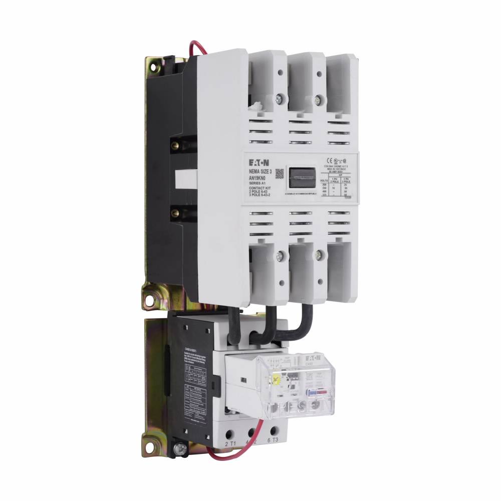 EATON AN19KN0A5E100 Freedom Full Voltage Open NEMA Starter With C440 EOLR Standard Feature Set, SEL Reset, SEL Class (10a, 10, 20, 30), 110/120 VAC V Coil, Non-Reversing Action, 3 Poles, NEMA 3 Enclosure