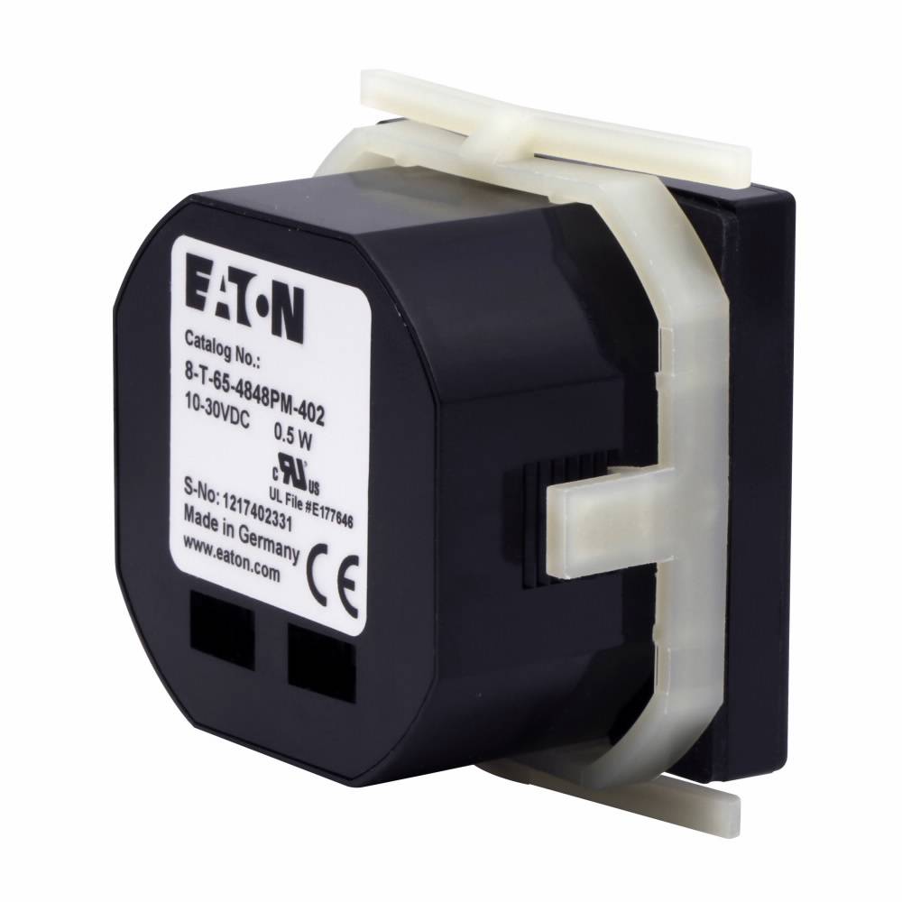 EATON 8-T-65-4848PM-402 Electric Round Hour Meter, 8 Digits