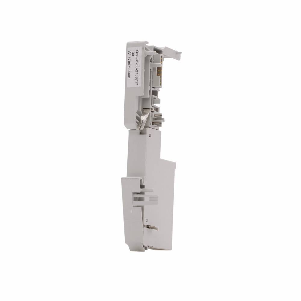 EATON XN-S4T-SBBC 4-Level Connection Plug-In Slice I/O Base Module, Spring Cage Wire Clamp, For Use With XN-2DI-24VDC-P, XN-2DI-24VDC-N, XN-2DI-120/230VAC Digital Input Module