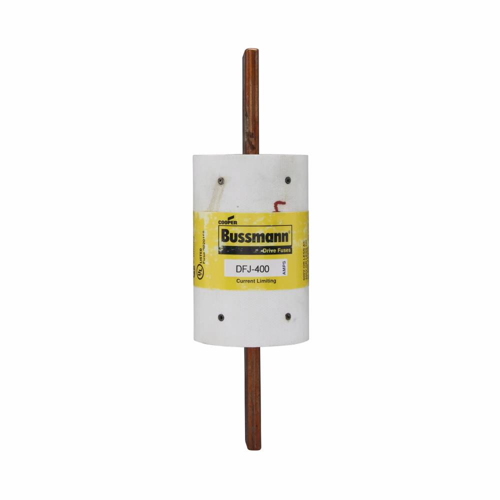 Bussmann DFJ-225 Current Limiting High Speed Drive Fuse, 225 A, 600 VAC/450 VDC, 200/100 kAIC Interrupt, J Class, Cartridge Body
