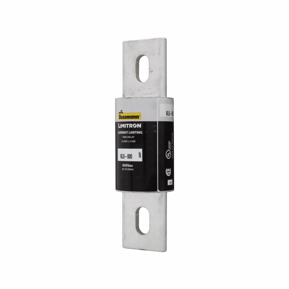 Bussmann Limitron™ KLU-700 Current Limiting Time Delay Fuse, 700 A, 600 VAC, 200 kA Interrupt, L Class, Cartridge Body