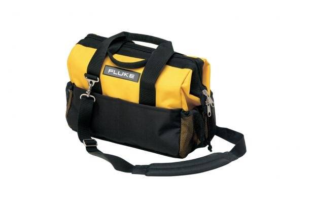 Fluke® C550 Soft Zipper Closure Carrying Case, 12 in L x 8-1/2 in W x 16 in D, Steel/Polyester