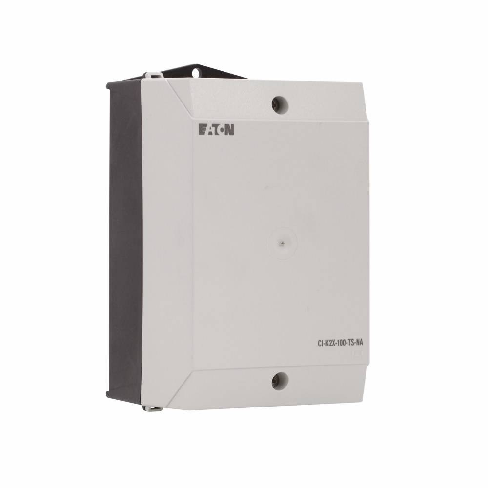EATON CI-K3X-160-TS-NA Insulated Small Electrical Enclosure With Top Hat Rail, 6.75 mm L x 5 mm W x 6.75 mm D, NEMA 1/3R/4X/12/13 NEMA Rating, Plastic