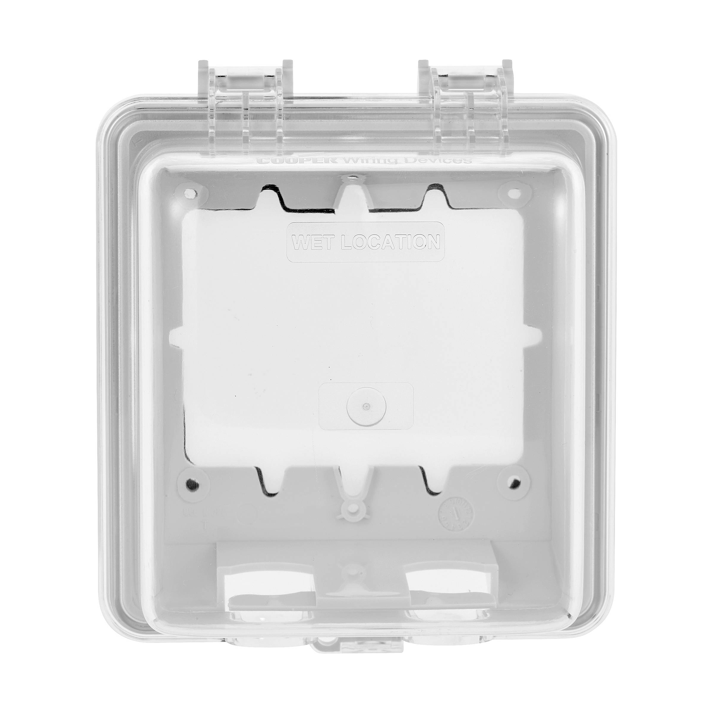 EATON WIU-2W Standard Duty While-In-Use Weather Protective Cover, 3-1/4 in D, Self-Close Cover 