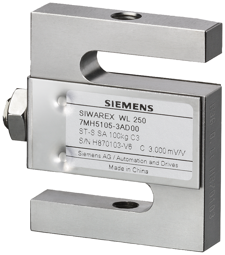Siemens SIWAREX® 7MH51053HD00 WL250 ST-S SA Type S Load Cell With 6 m Connecting Cable, 250 kg Capacity