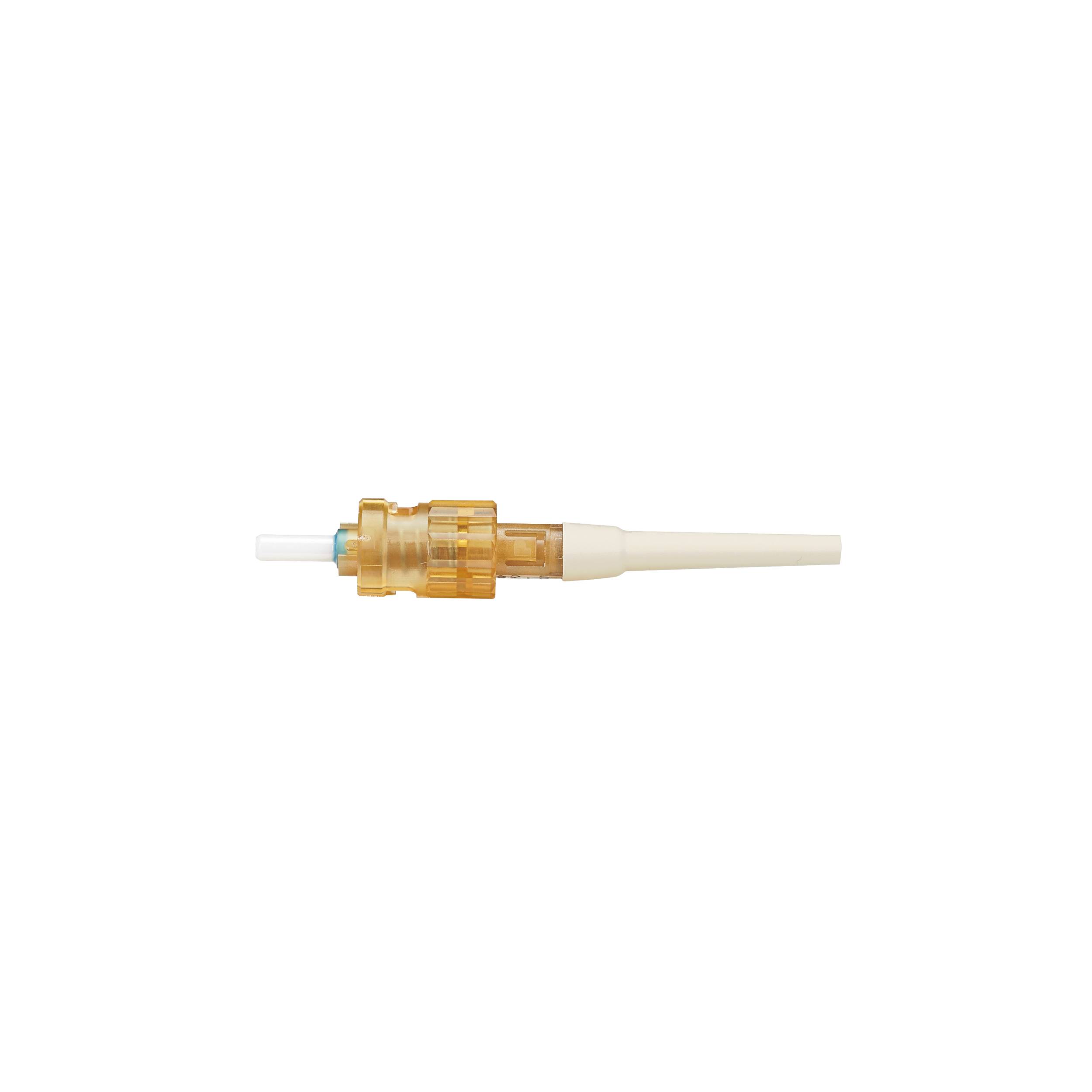 Panduit® OptiCam® FST2MC6EI Fiber Optic Connector, ST2 Simplex Connector, 62.5/125 um OM1 Multi-Mode Fiber, 900 um Tight Buffered Fiber, Pre-Polished Zirconia Ferrule