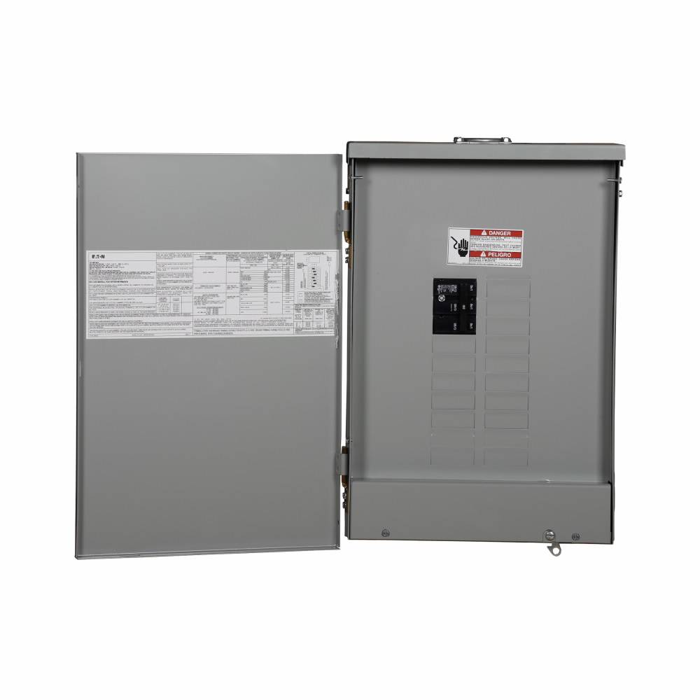 EATON 3BR1224B100R 3-Phase Main Circuit Breaker Load Center, 208Y/120/240 VAC, 100 A, 10 kA Interrupt