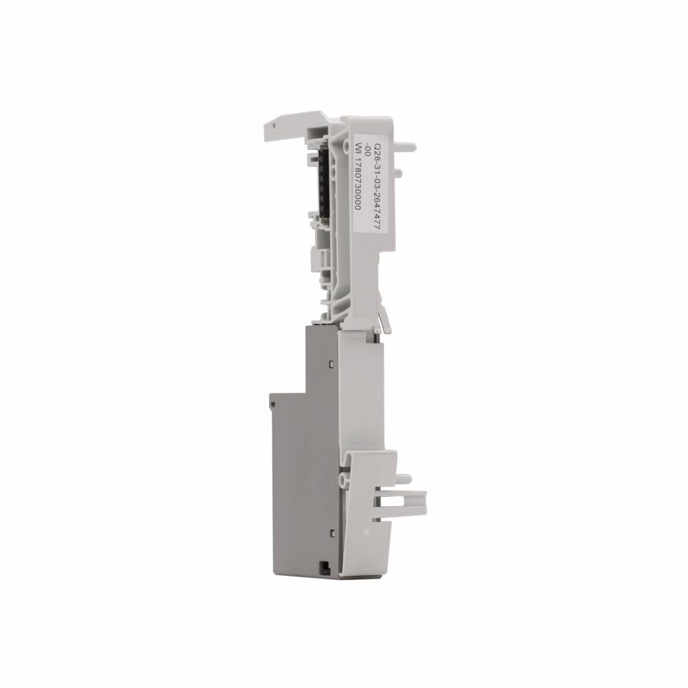 EATON XN-P3T-SBB 3-Level Connection Plug-In Power I/O Base Module, Spring Cage Wire Clamp, For Use With XN-BR-24VDC-D, XN-PF-24VDC-D and XN-PF-120/230VAC-D Supply Module
