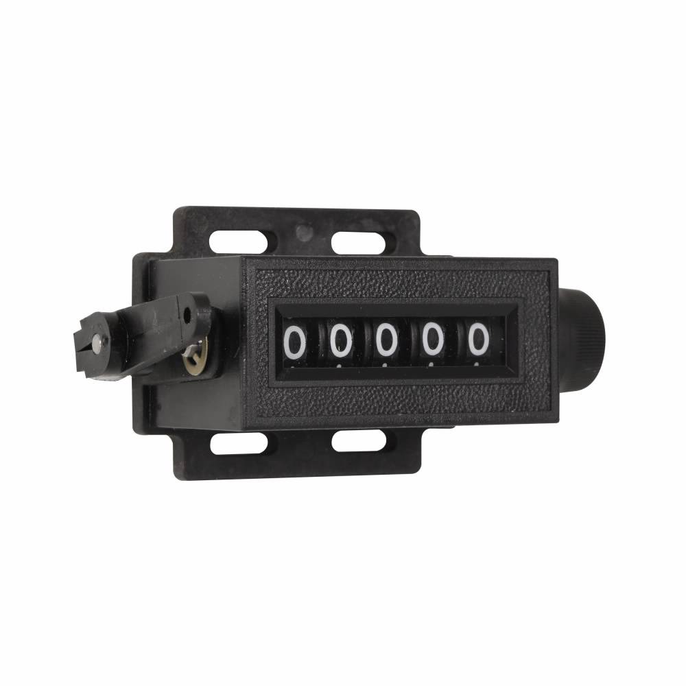EATON 5-X-1-1-L X Series Counter Totalizer, 5 Digits, White-On-Black Background Display