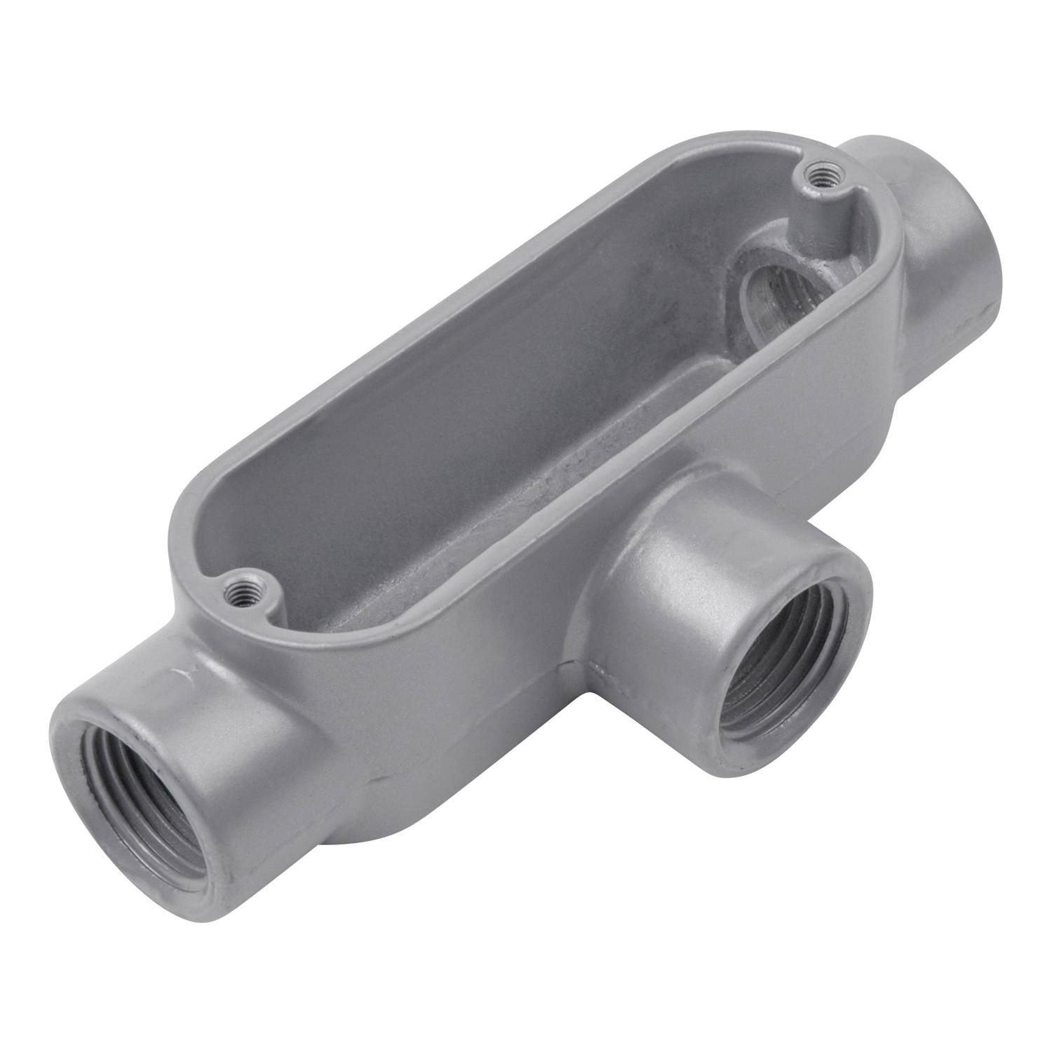Red Dot® AT-6 Type T Conduit Body, 2 in Hub, 69.5 cu-in Capacity, Die Cast Aluminum