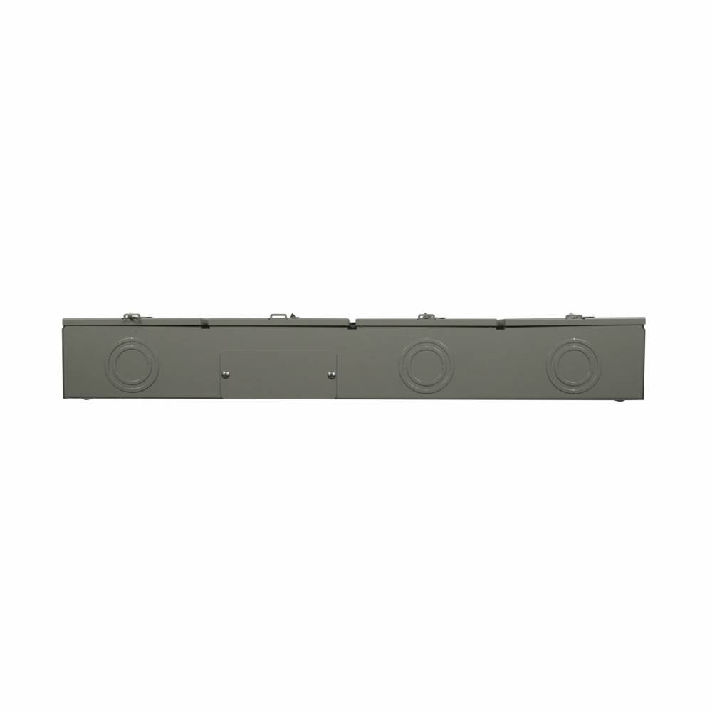 EATON 1009959CH Large Raceway Open Meter Hub Closure Plate, 6 in L x 43.9 in W, For Use With Meter Socket and Hub